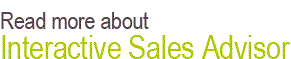 Read more about Interactive Sales Advisor